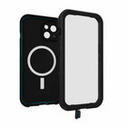 OtterBox - Étui Fre MagSafe Waterproof Noir pour iPhone 15-Drop + 5x autant de chutes que la norme militaire (MIL-STD-810G 516.6)