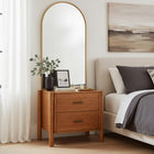 Zuo - Beleza Table de chevet - Noyer-Assemblage requis : Oui