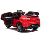 Aosom - Voiture électrique pour enfants 12v, mercedes benz amg glc63s coupe - rouge-Indicateur de niveau de batterie pour afficher la puissance restante 