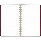 Mead - West Village Cahier spirale, 9 po H x 6 po l, couverture rigide, noir, 80 feuilles-Double pochette de rangement : Gardez vos papiers et essentiels bien organisés.