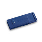 Verbatim - Clé USB - bleue - 128 Go -Le connecteur USB rétractable signifie qu'il n'y a pas de capuchon que vous pouvez égarer.
