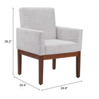 Zuo - Senzil Chaise de salle à manger - Ivoire-Garantie limitée de 3 ans
