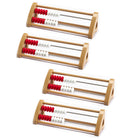 Cadre de comptage edxeducation Rekenrek - Ensemble de 4 -Chaque cadre comporte deux rangées de 10 perles