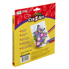 Cra-Z-Art - Crayons de couleur - Couleurs assorties, Paquet de 48-Les 48 crayons de couleur Cra-Z-Art sont non toxiques et parfaits pour les enfants de 3 ans et plus. Un quotidien plus coloré et créatif