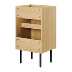 Modway - Chaucer 18" Armoire de toilette de salle de bain (lavabo non inclus) - Chêne-Bassin d’évier et installations non inclus
