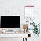 AT-A-GLANCE – Calendrier mural mensuel 2027 – 17 po H x 12 po l – bilingue-Design contemporain avec beaucoup d'espace d'ecriture avec dos en bois agglomere complet. Imprime à l'encre bleue et rouge