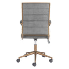 Zuo - Auction Chaise de bureau - Gris-6