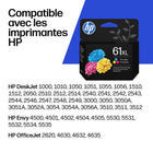 HP - 61XL Cartouche d’encre tricolore à rendement élevé d’origine (CH564WN)-Encre tricolore vive pour photos et graphiques