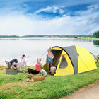 Outsunny - Tente de camping pour 4 personnes-Matériau en polyester offrant une résistance à l'eau de 3000 mm pour rester au sec

