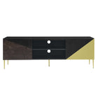 Modway - Alchemist 72 po Meuble TV, Or noir-Assemblée requise