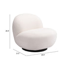 Zuo - Myanmar Fauteuil d’appoint - Crème-6