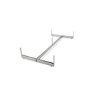 Wamaco - Kit de base pour gondole avec Quatre panneaux grillagés 2 x 4 pieds - Chrome-Durable et professionnel - Sa construction robuste en acier lui confère stabilité et longévité.