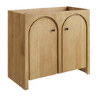 Modway - Appia 36" Armoire de toilette de salle de bain (lavabo non inclus) - Chêne-Charnières à fermeture douce