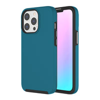 AXS - PROTech coque anti-choc avec bordures surelevees et une durabilite militaire pour Apple iPhone 13ProMax,Bleu Cobalt-Resistant aux chocs