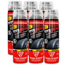 Gunk - Scellant de crevaison d'urgence SOS Tite Seal 510 g - Paquet de 6-Peut gonfler des pneus jusqu'à 20 po (camions et VUS)