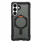 UAG - Étui Plasma XTE Rugged avec béquille et aimants pour Samsung Galaxy S26+, Noir/Orange-Support intégré avec plusieurs modes d'affichage