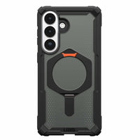 UAG - Étui Plasma XTE Rugged avec béquille et aimants pour Samsung Galaxy S26+, Noir/Orange-Support intégré avec plusieurs modes d'affichage