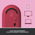 Logitech POP Mouse avec Sans Fil - Heartbreaker-Compatible avec Windows 10 ou plus récent, macOS 10.15 ou plus récent, iPadOS, Chrome OS et Android
