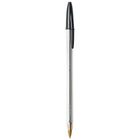 BIC - Stylos à bille Cristal - 1,0 mm - noir - Paquet de 12-Formule d'encre vive