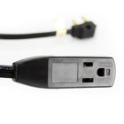 BlueDiamond Cordon de rallonge à 3 prises et 3 broches - 15 pi (80079)-Connecteur double face : 1 prise sur le côté A, 2 prises sur le côté B