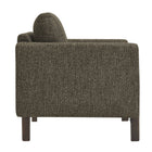 Modway - Hawken Tissu Boucle Fauteuil d’accent - Antique Espresso-Assemblée requise