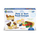 Learning Resources - Nouveaux groupes d'aliments Pick 'n' Sort de Sprouts - Ensemble de 26-Prêt pour des années d'utilisation : Fabriqué en plastique durable et facile à nettoyer, cet aliment de jeu pour les tout-petits de 1 à 3 ans est suffisamment solide pour des années de festins imaginatifs !