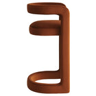 Modway - Winslow Performance Velvet Tabouret de bar - Rouille-Rembourrage en mousse dense