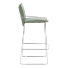 Zuo - Pola Tabouret de bar - Vert-Dimensions: 21,3 po L x 19,7 po L x 40,4 po H