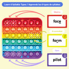 The Fidget Game - Le jeu de lecture des digrammes-Conforme aux méthodes fondées sur la science de lecture pour un enseignement structuré sur la phonétique