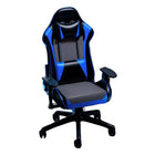 TygerClaw - Chaise de Gaming Dossier Haut pour un Confort Maximum - Bleu-Comprend un oreiller d'appui-tête moelleux et un coussin lombaire séparé pour soutenir votre dos et votre cou, réduisant ainsi la fatigue
