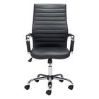 Zuo - Primero Chaise de bureau - Noir-Moelleux et durable pour un confort quotidien exceptionnel