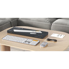 ProtoArc - Combiné clavier et souris Bluetooth rétroéclairé pour Mac - Blanc-Touches réactives et frappe discrète : Ce clavier dispose d’un interrupteur ciseaux réactif, permettant une frappe efficace et discrète