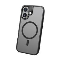 TUFF8 - iPhone 16 Plus -  GlideGuard Mag Rugged Case - Noir fumé-Couche antichoc : La couche antichoc étanche à l'air ajoute une protection supplémentaire contre les chutes accidentelles. Testé selon la norme MIL-STD jusqu'à 8FT