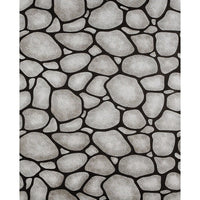 Fadeless Papier d'art pour tableau d'affichage, Mur de roches, 122 cm x 3,66 m, 4 rouleaux-Ultra résistant à la décolouration
