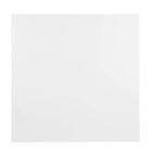 Modway - Verne 35 po Carré Table à manger, Or Blanc-Socle en socle en métal en or poli
