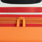 Reebok - Valise à roulettes pivotantes à coque rigide 26 po Double Dribble - Orange-6