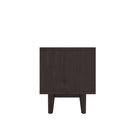 Modway - Daxton 43 po Meuble TV, Cappuccino Blanc-Peut accueillir des téléviseurs jusqu’à 46"