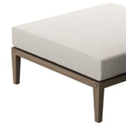 Modway - Northlake Terrasse extérieure Teck Ottoman, Caillou-7