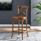Modway - Gear Tabouret de comptoir - Noyer-6