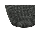 Monarch Specialties - Luminaire - 24 po H Lampe De Table - Résine Noire - Abat-Jour Ivoire / Crème - Contemporain-Dimensions assemblées : 14 po L x 14 po L x 23,5 po H; Base : 7 po L x 7 po L x 12,75 po H; Abat-jour : 14 po L x 14 po L x 9,5 po H