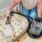 Bissell - Little Green  Nettoyeur de tapis portatif Pro-Accessoire pour taches tenaces autonettoyant: Rincez les résidus, la saleté et les débris laissés dans l’appareil grâce à l’autonettoyage à une touche du tuyau et de l’accessoire