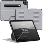 Zugu - Étui pour iPad Pro 12,9 po 2021/2022 - Édition Limitée - Gris Arctique-Étui folio magnétique
