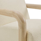 Modway - Sereno Boucle Chaise d’accent - Chêne crème-8