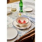 Casa Domani - Service de dîner Café Blue 12 pièces-Compatible micro-ondes