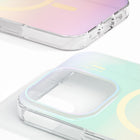 Ideal of Sweden - Coque transparente Mid MagSafe pour iPhone 17e/16e/15/14/13 - Pailletée-Testée et certifiée résistante aux chutes jusqu’à 3 mètres (9,84 pieds)