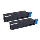 Okidata - 45807101 B412/432 Toner OEM - Rendement Standard - Noir - Paquet de 2-Manufacturier: Okidata
