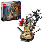LEGO - Super Heroes Marvel Combat légendaire : Spider-Man contre Sandman-Recréez l’action de Spider-Man 3 avec ce jouet de construction de jeu et d’exposition de superhéros