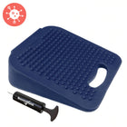 Bouncyband - Coussin sensoriel antimicrobien Wiggle Wedge, carré de 10 po-Le matériau antimicrobien unique offre une barrière éprouvée contre de multiples agents pathogènes dangereux, notamment E. Coli, Staphylococcus et de nombreuses autres bactéries, champignons et moisissures