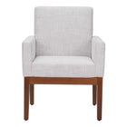 Zuo - Senzil Chaise de salle à manger - Ivoire-Polyester doux et chaleureux
