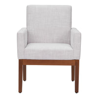 Zuo - Senzil Chaise de salle à manger - Ivoire-Polyester doux et chaleureux